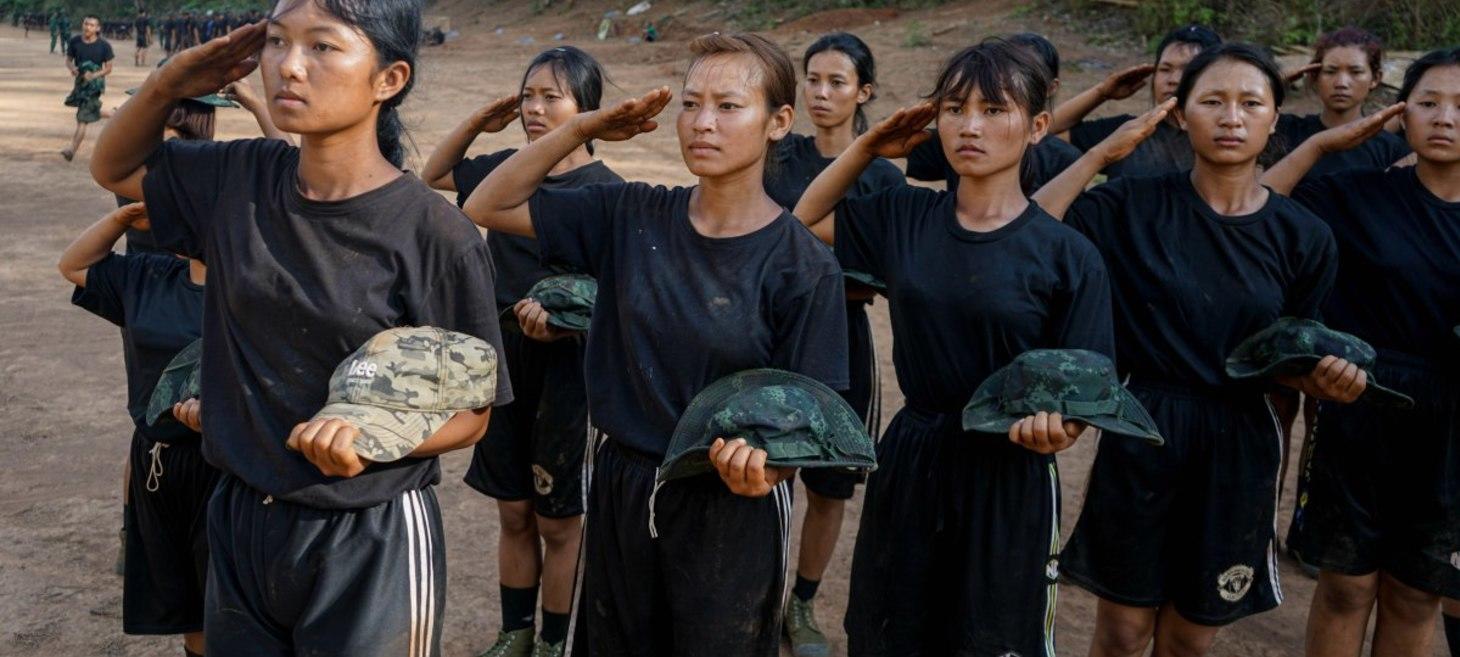 Gen Z jungle resistance fight Myanmar's junta with homemade weapons