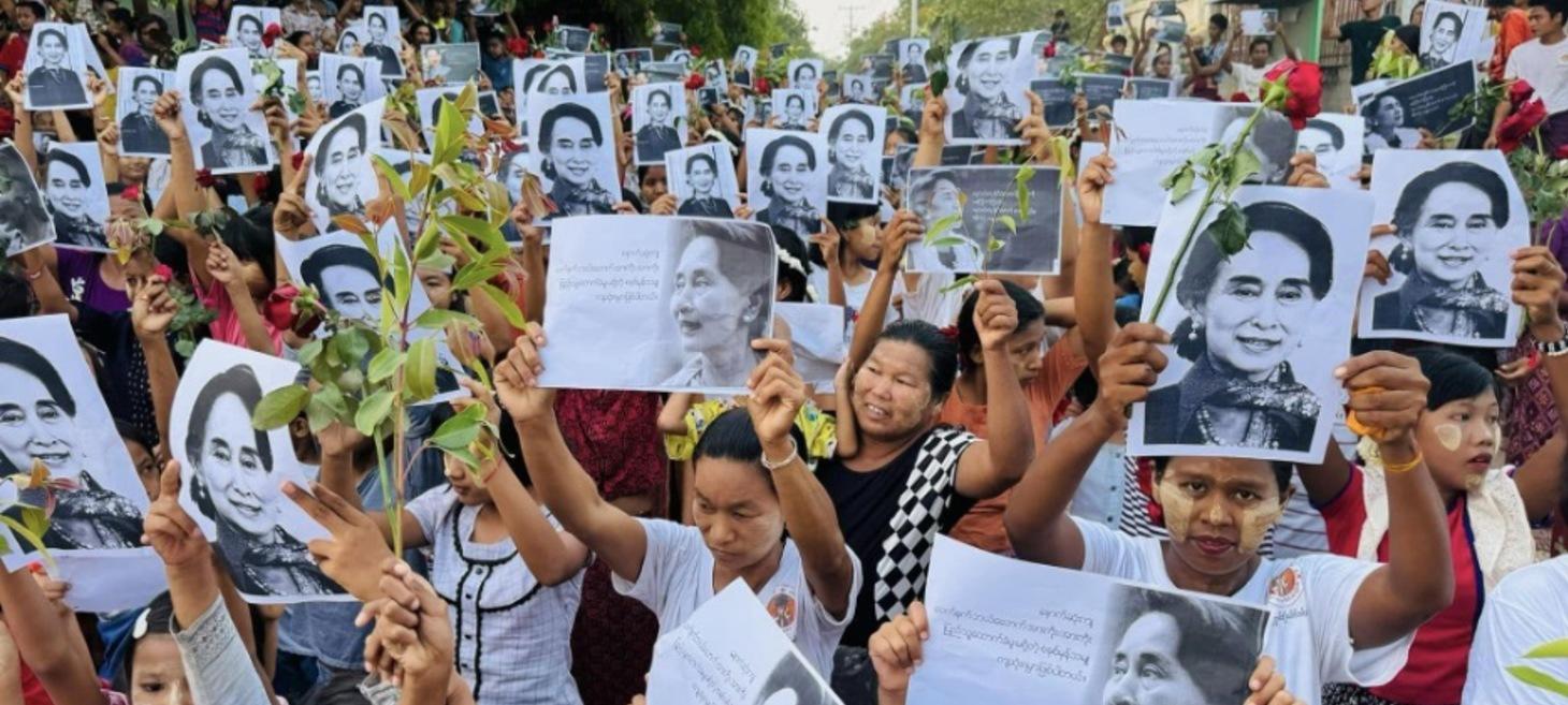 Flower Phobia Strikes Myanmar’s Ruling Junta Again, Dozens Arrested