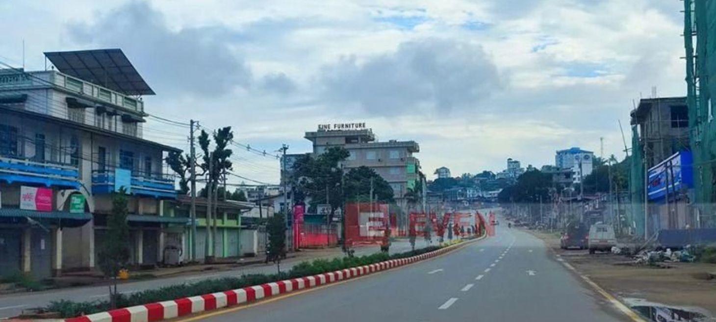 Ongoing conflict near Lashio, Shan State