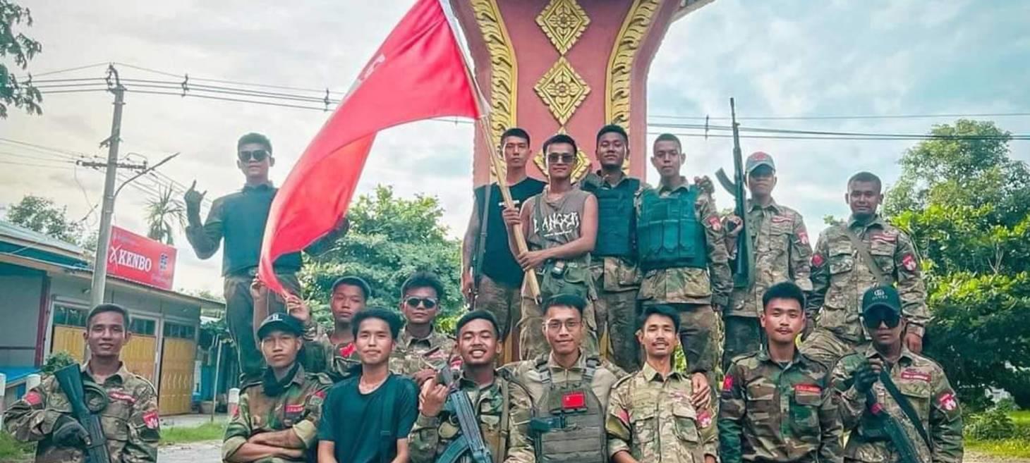PDFs capture last junta camp in Singu Township after intense naval offensive