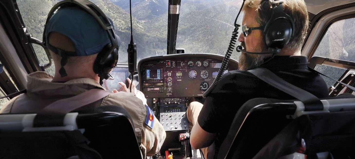 Durango helicopter outfitter pilots new search and rescue technology
