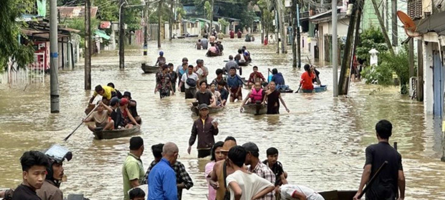 Floods force 20,000 people from homes in Myanmar’s Bago - Radio Free Asia