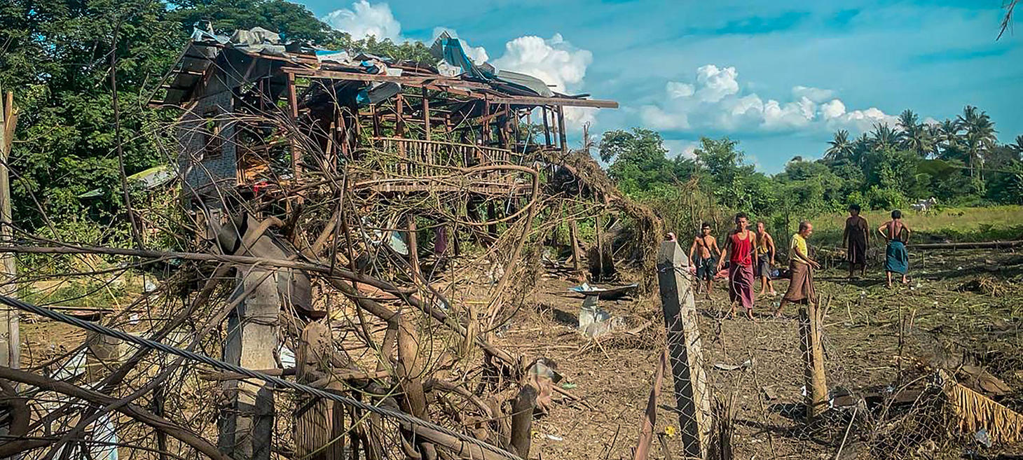 Myanmar Junta Airstrikes Kill 13 Civilians After Defeat in Mandalay Township
