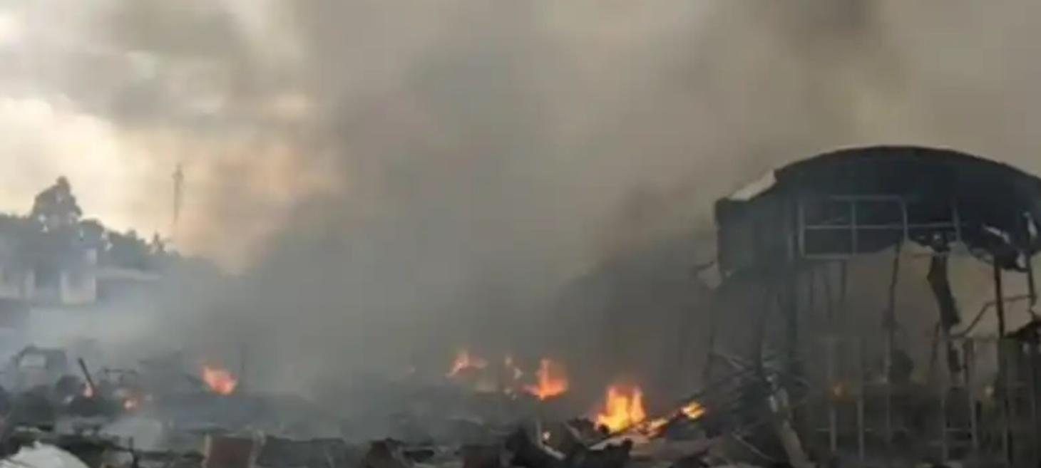 Junta fighter jet deliberately targets market in Kutkai Town, Shan State