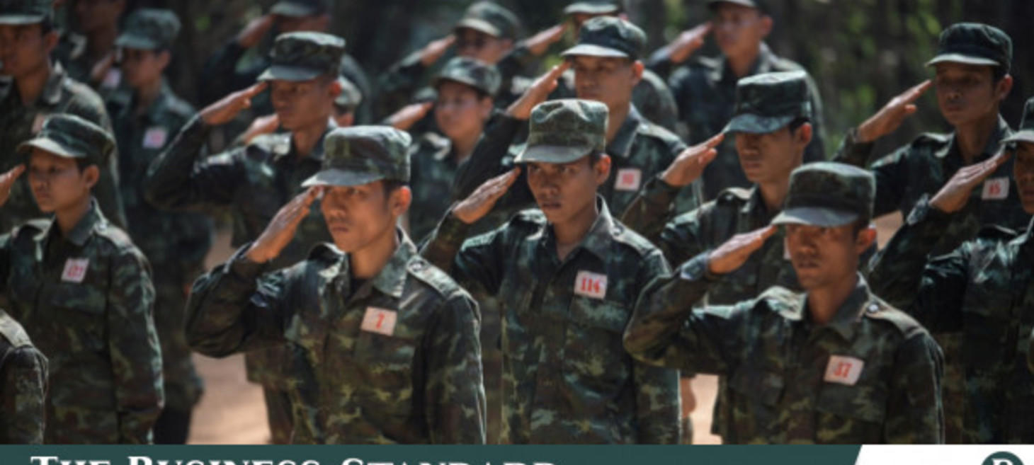 In Myanmar's jungles, young volunteers train hard to fight junta