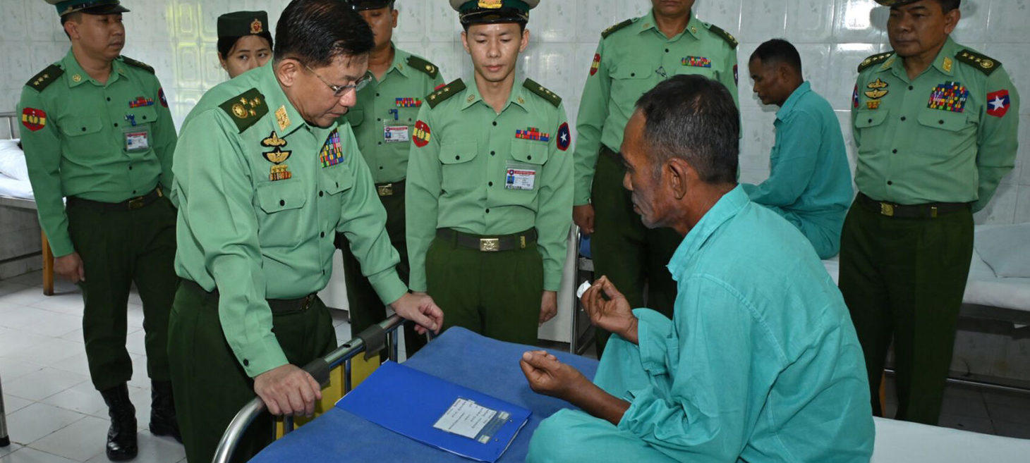 Myanmar Junta Boss Leaves Naypyitaw Fortress as Tide of Armed Resistance Rises