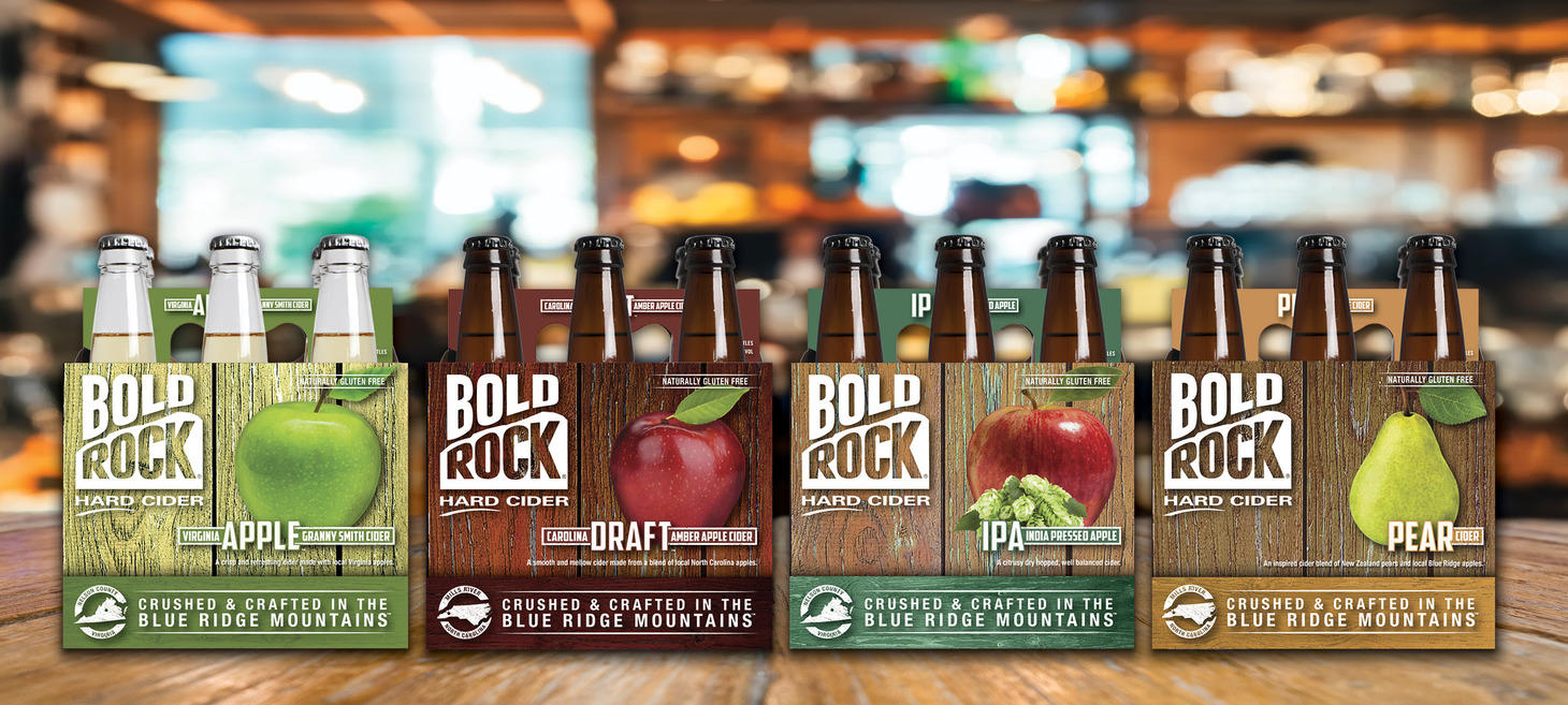 Bold Rock Cider Unveils New Packaging Design