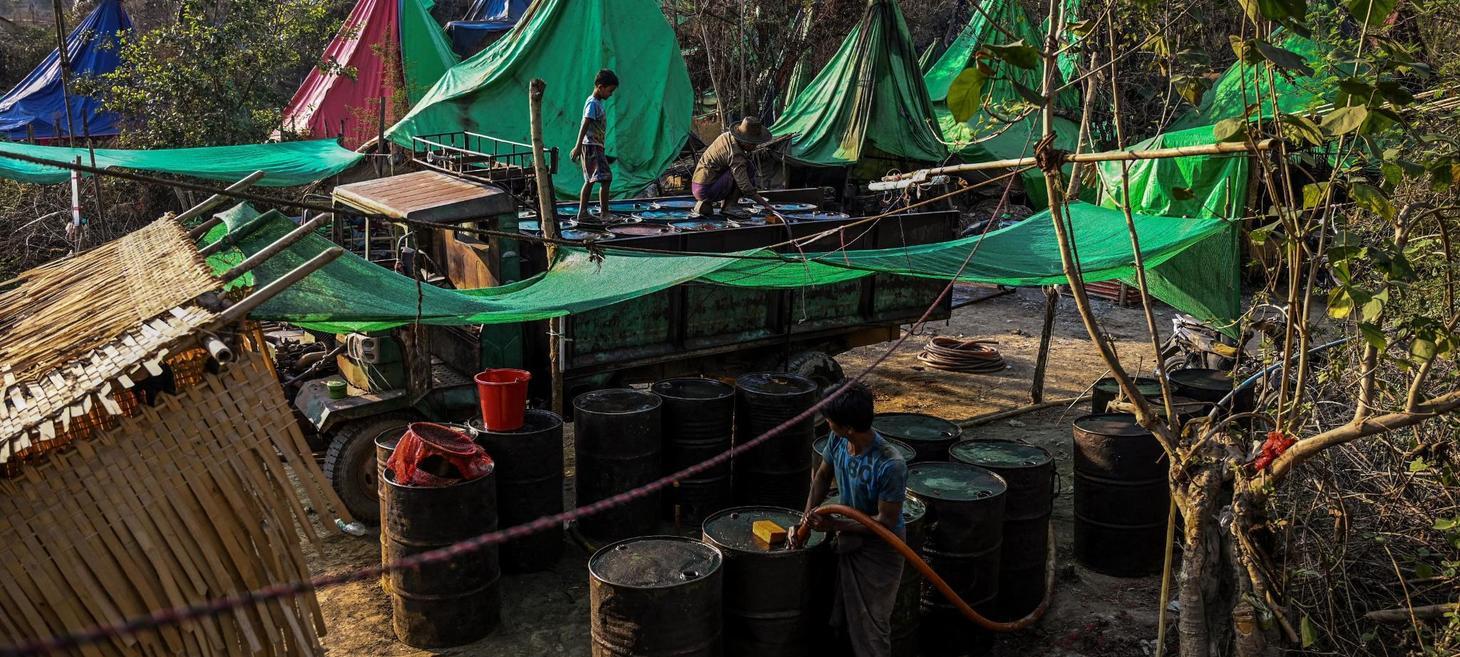 Myanmar military recaptures gas field from resistance forces in Magway Region