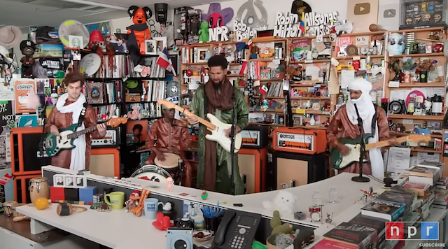 MDOU MOCTAR share NPR Tiny Desk recording