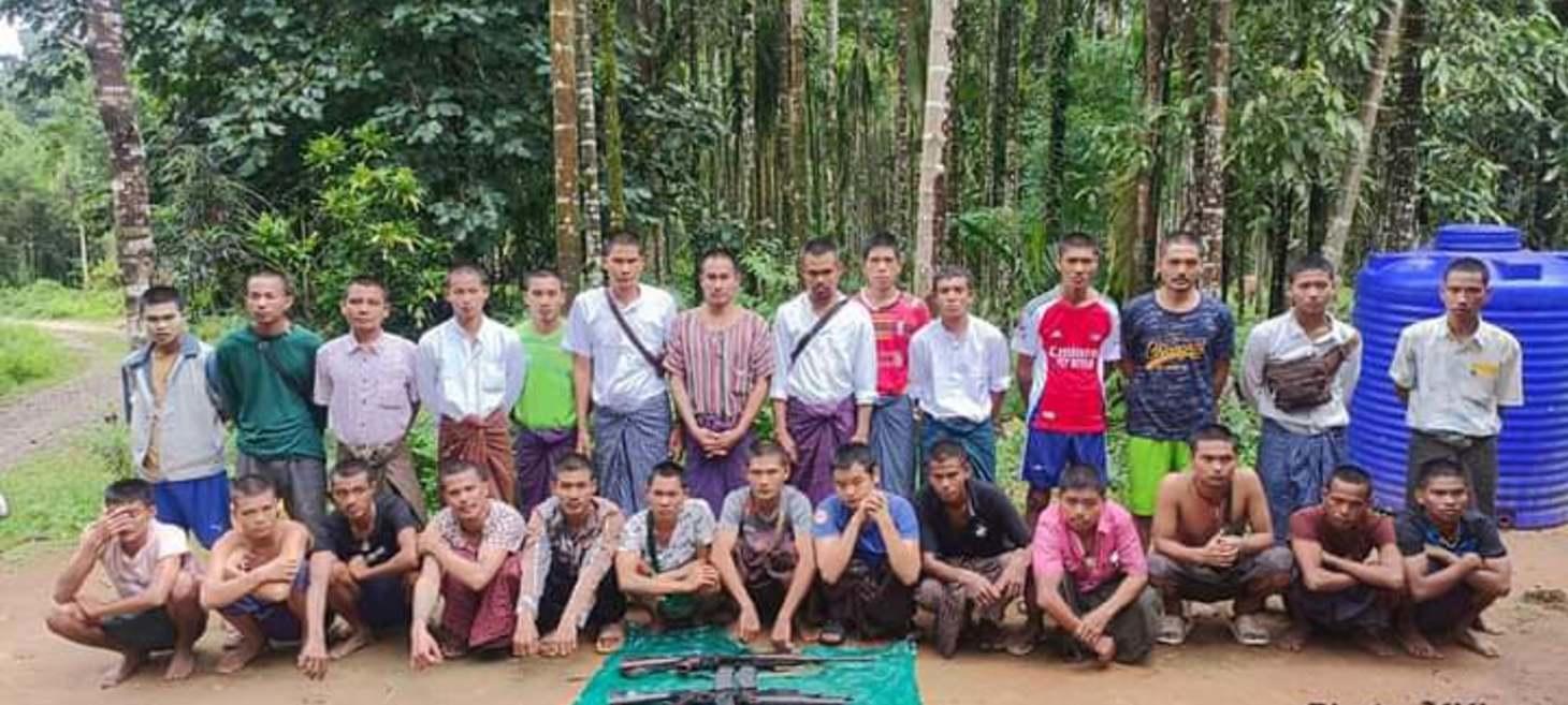 ‘Captured’ conscripts vow to join fight against Myanmar junta