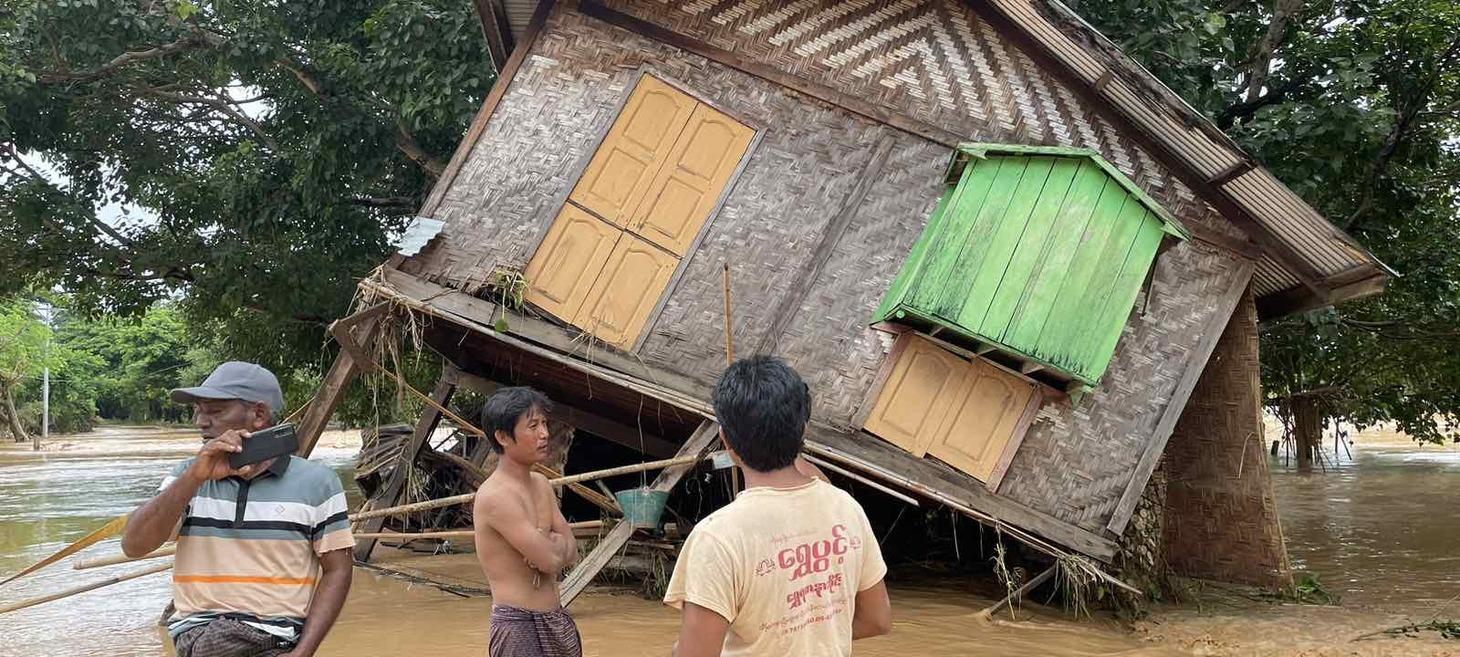 More than 100 fall ill with food poisoning amid flooding near Myanmar capital