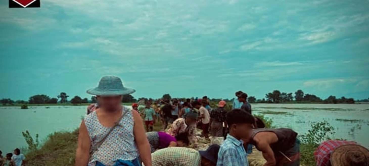 NUG collaborates with PDF to aid flood recovery in eastern Bago Region