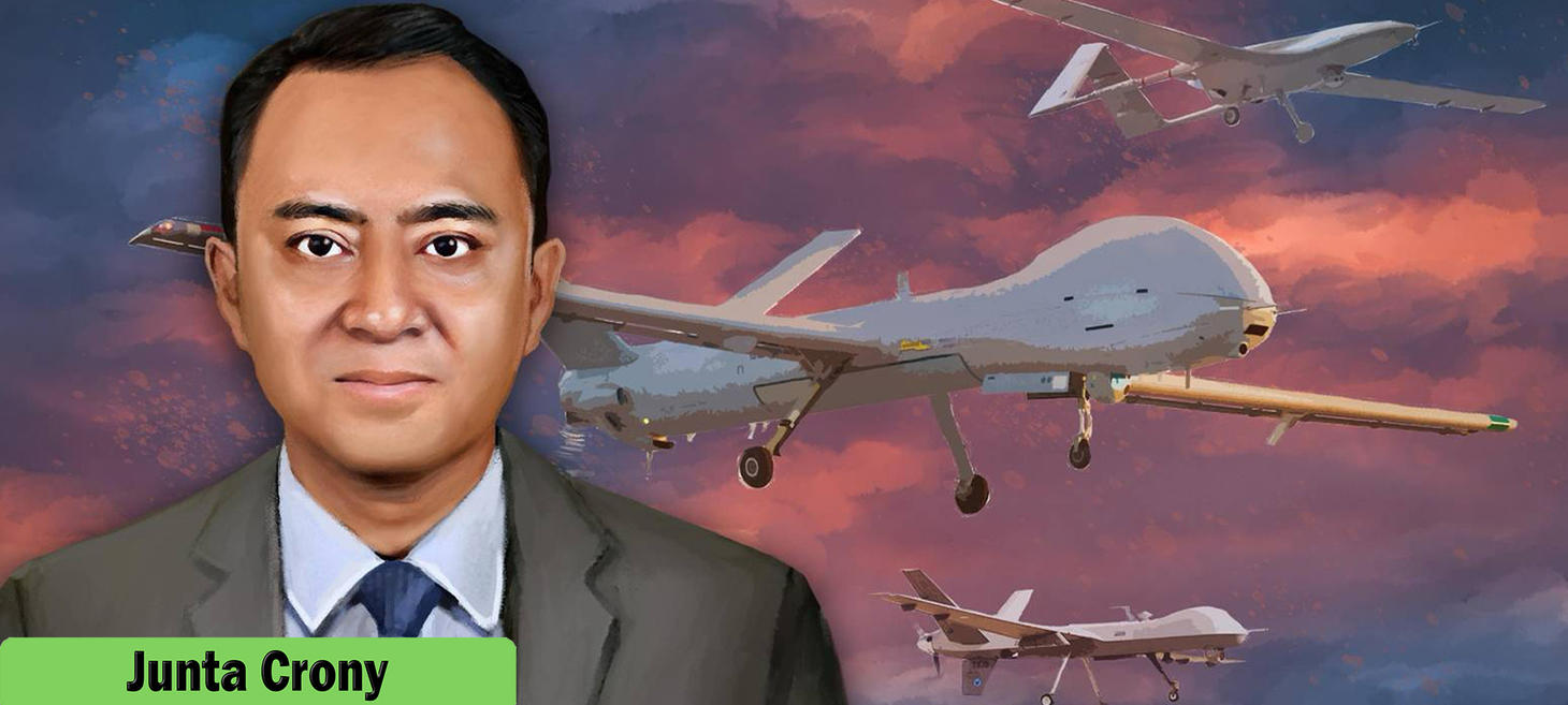 Family Friend Helps Myanmar Junta Boss Buy Arms From Israel