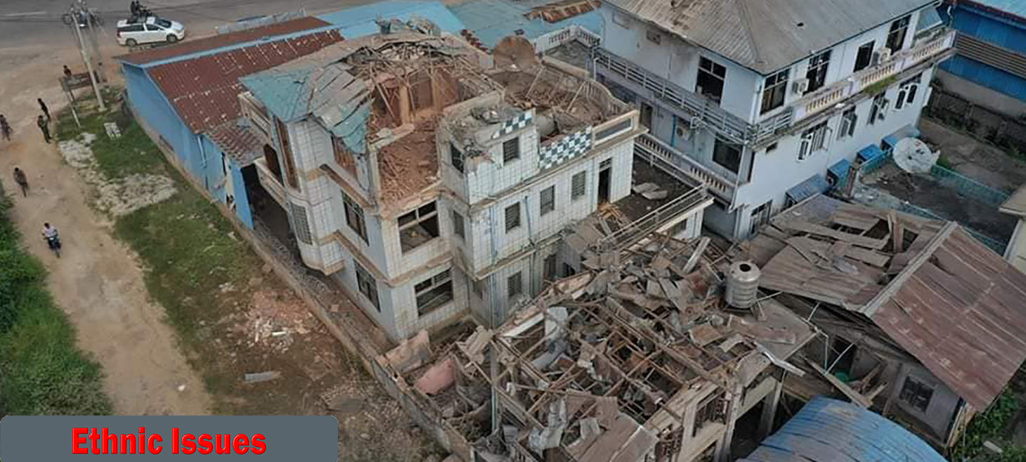 Myanmar Junta Still Bombing Lashio, Says MNDAA