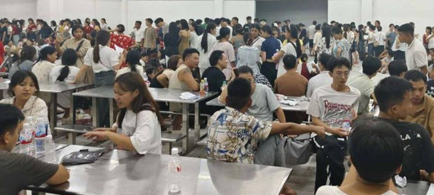 Myanmar junta raids Shan state online scam center, detains hundreds