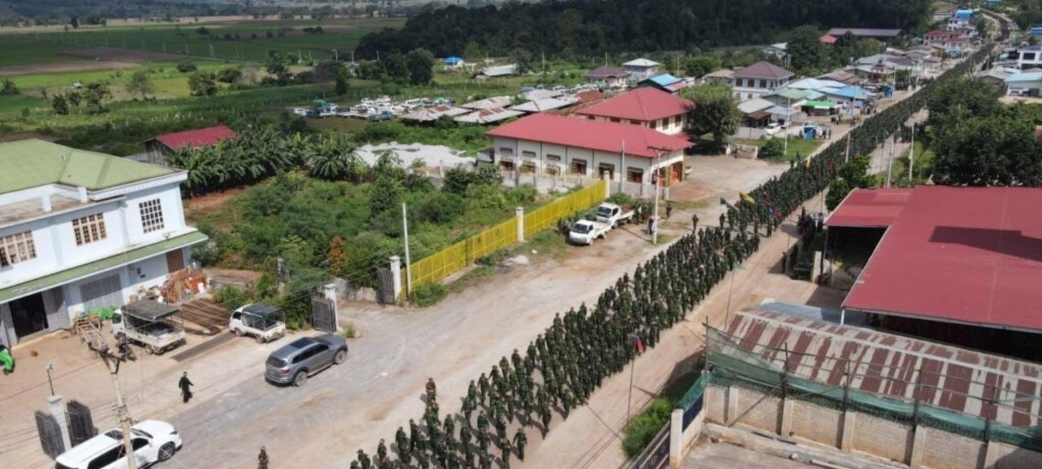 Pa-O Militia Forces Villagers to Participate in Pro-Military Rally in Taunggyi Township