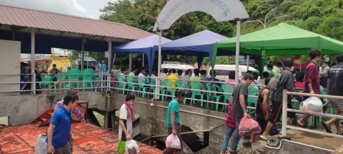 Myanmar deportees from Thailand abducted for military services