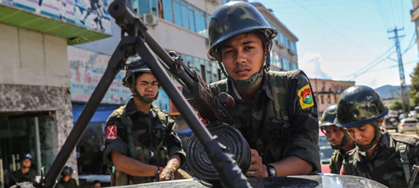 KIA Seizes Town on Chinese Border