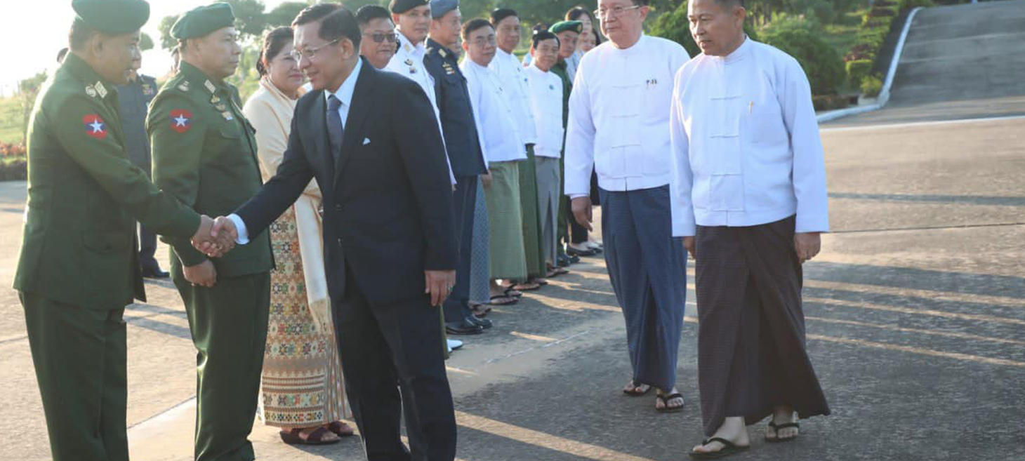 Myanmar Junta Foils Drone Attack on Min Aung Hlaing