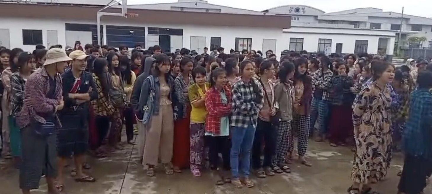 Dozens of factory workers fired in Yangon labour dispute