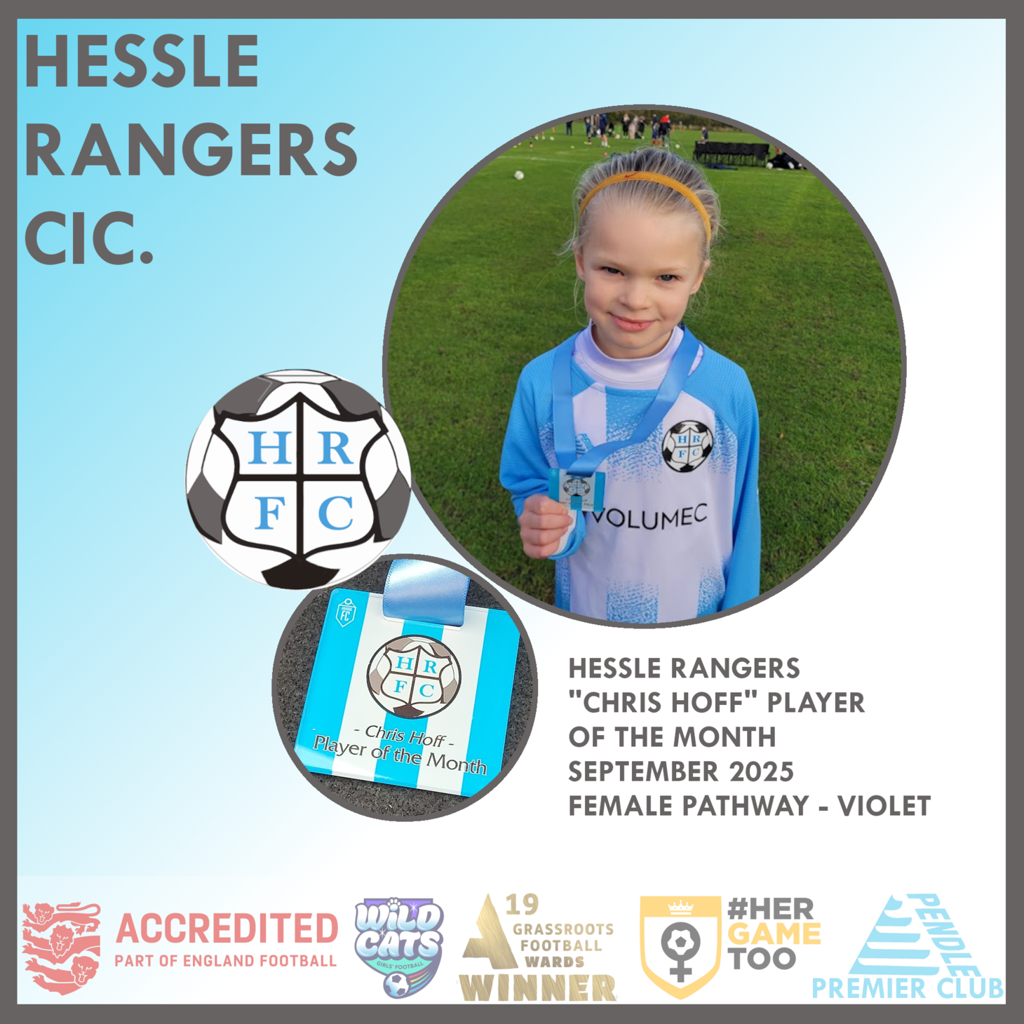 Player Of The Month - Female Pathway