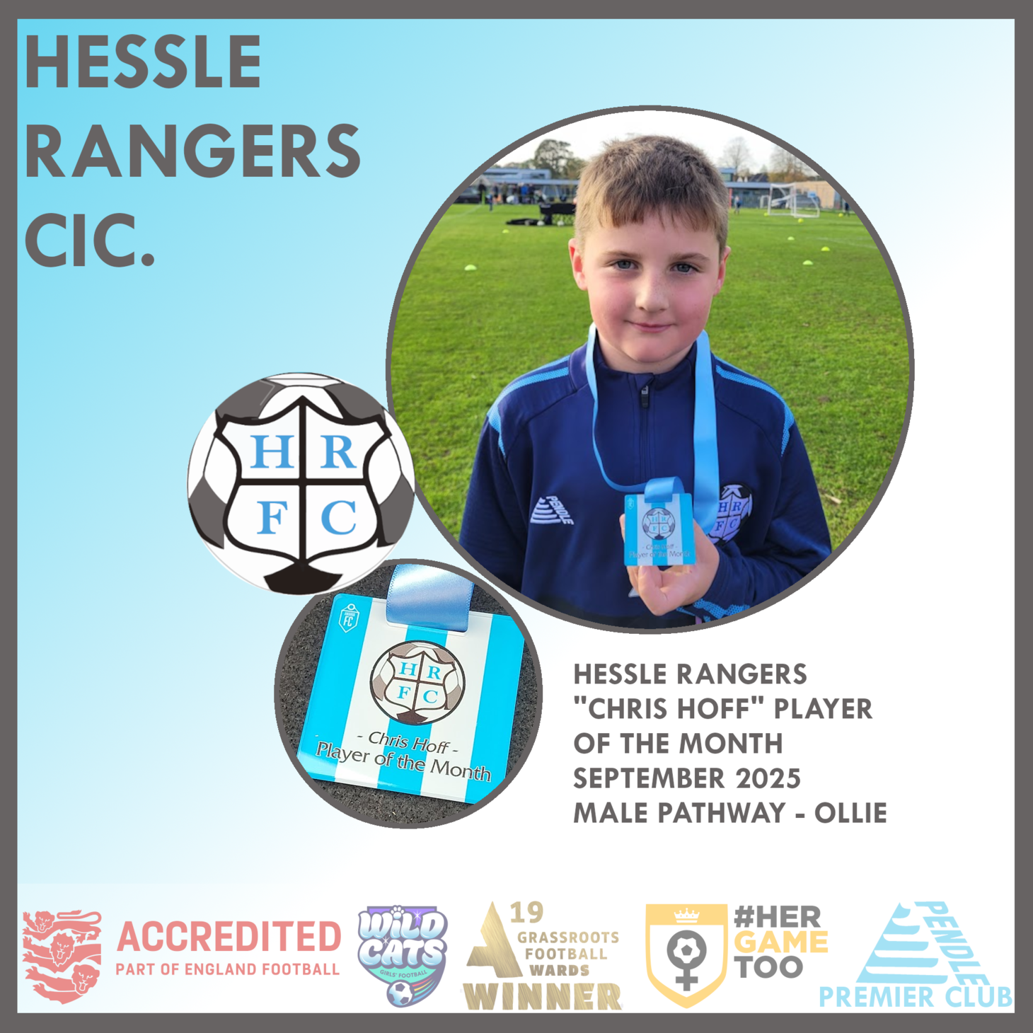 Player Of The Month - Male Pathway