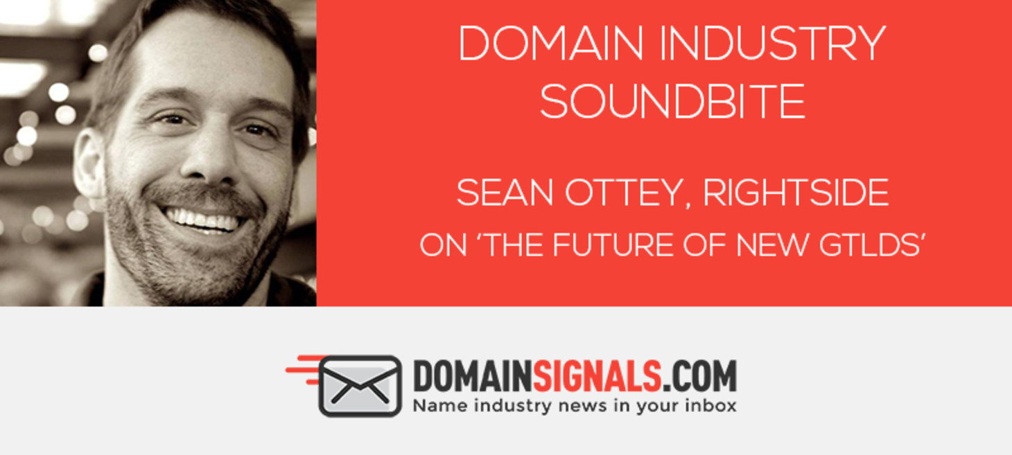 SEAN OTTEY FROM RIGHTSIDE ON THE FUTURE OF NEW TLDS IN 2016