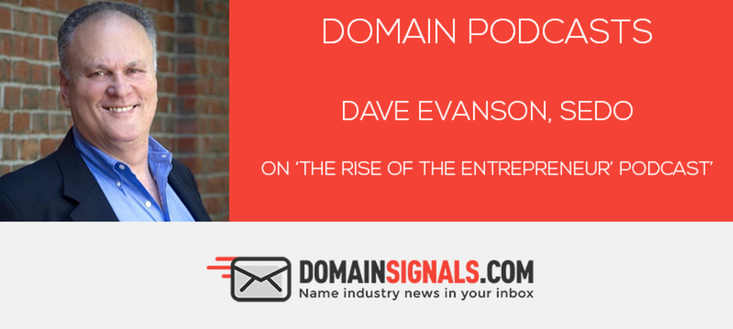 SEDO SUPER BROKER DAVE EVANSON