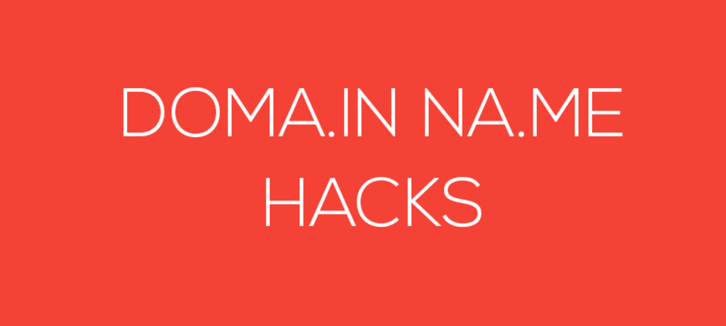 DOMAIN HACKS : FOR FUN OR FOR PROFIT?