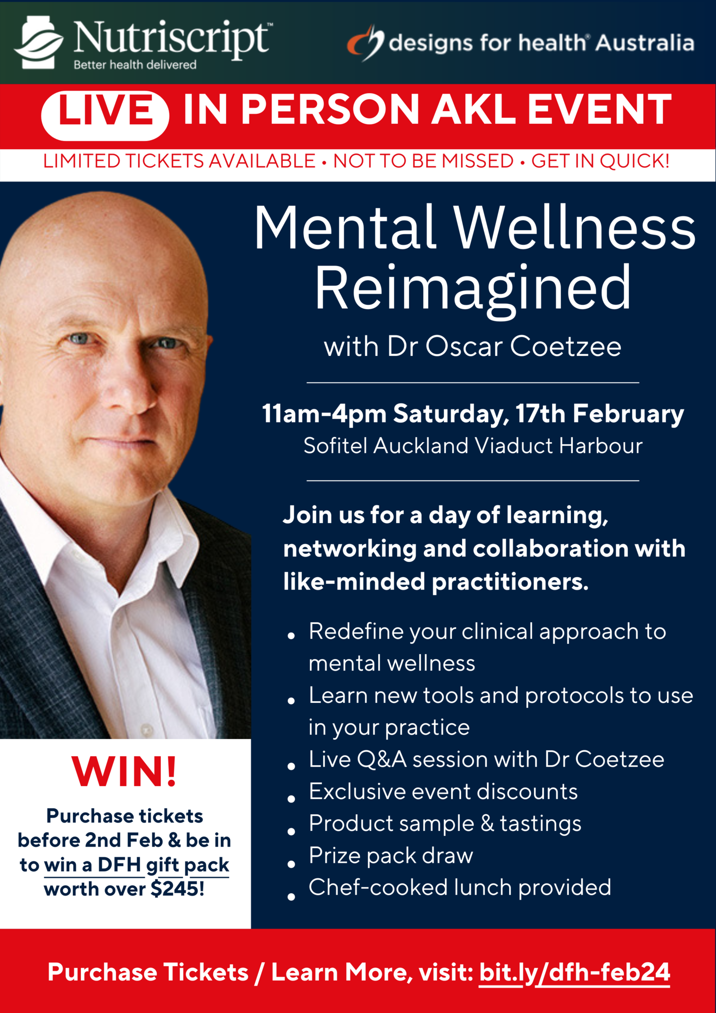 Mental Wellness Reimagined In-person Auckland Event